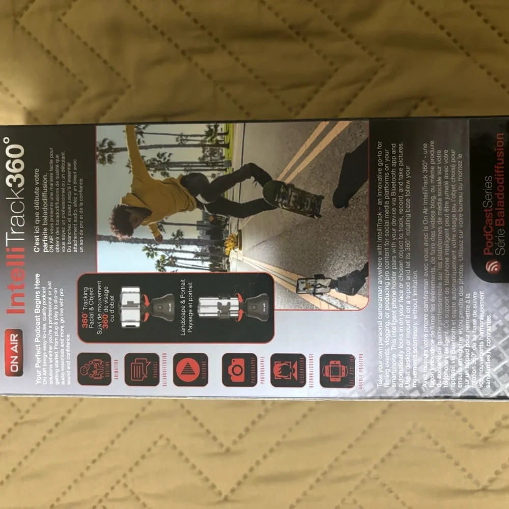 ON AIR Intelli Track 360 Camera Tracking Phone Holder